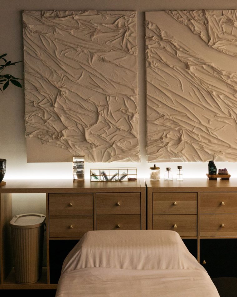 The treatment room at Gateway Acupuncture, Hillcrest San Diego